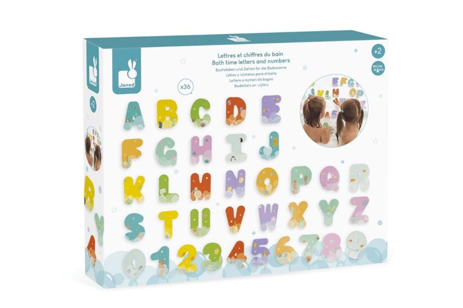 Toys Pierre Belvediere | Bath Time Letters And Numbers