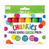 Toys Ooly | Chunkies Paint Sticks (Set Of 6)