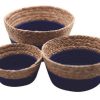 Montessori Materials MVITA | Cotton Rope Natural Fiber Baskets (Set Of 3)