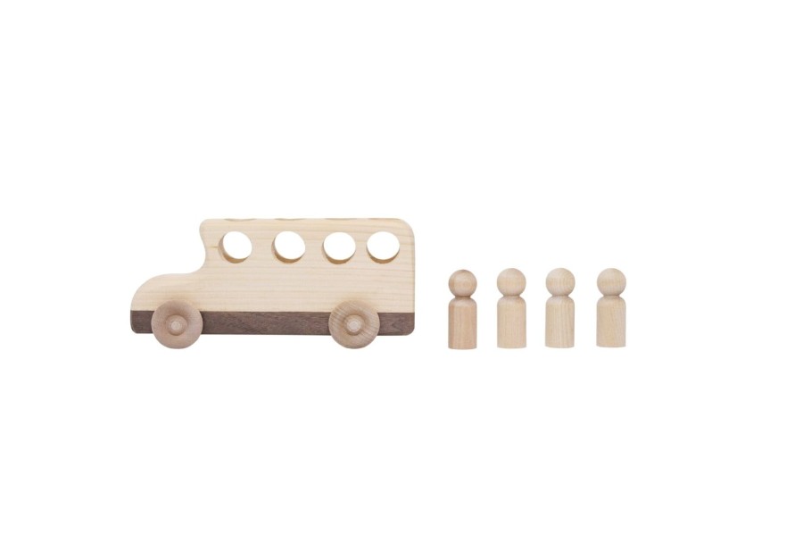 Montessori Materials Thorpe | Wooden School Bus