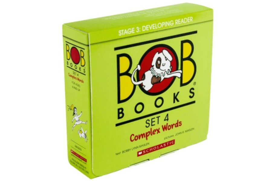 Toys Scholastic | Bob Books Set 4: Complex Words [Stage 3: Developing Reader]