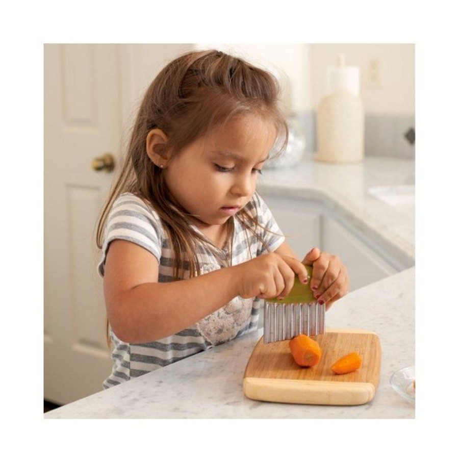 Montessori Materials Joie | Wavy Chopper Crinkle-Cut Knife