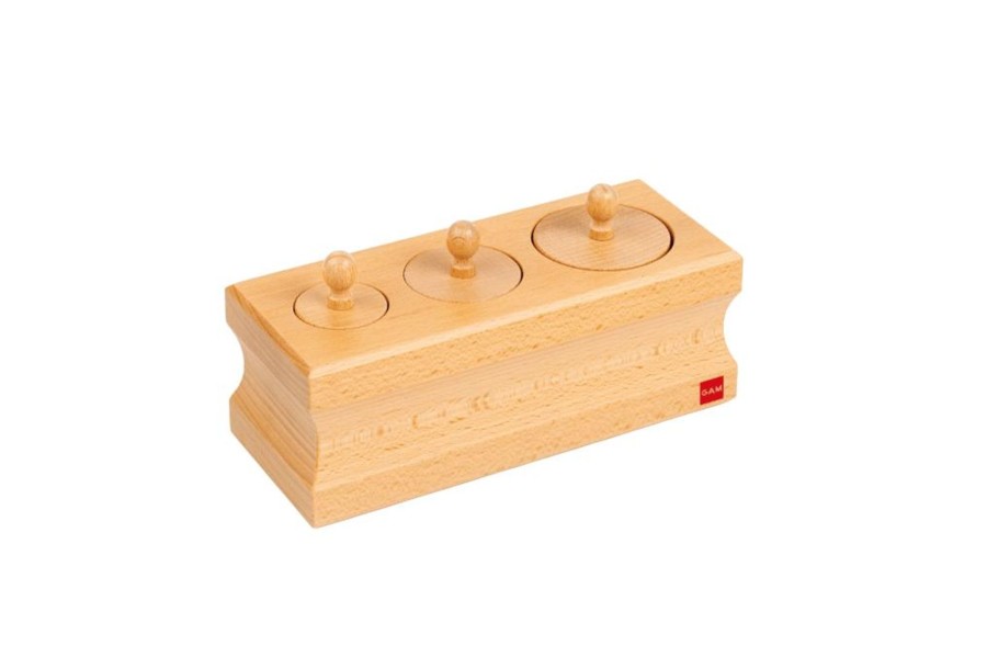 Montessori Materials Tout About Toys | Montessori Infant Toddler Cylinder Block (No. 2)