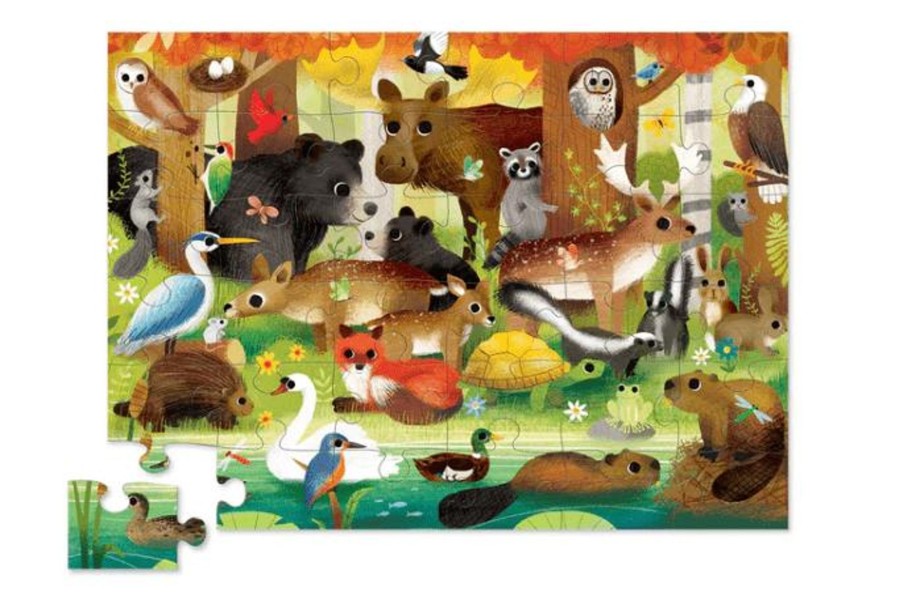 Toys Crocodile Creek | Crocodile Creek Forest Friends Puzzle