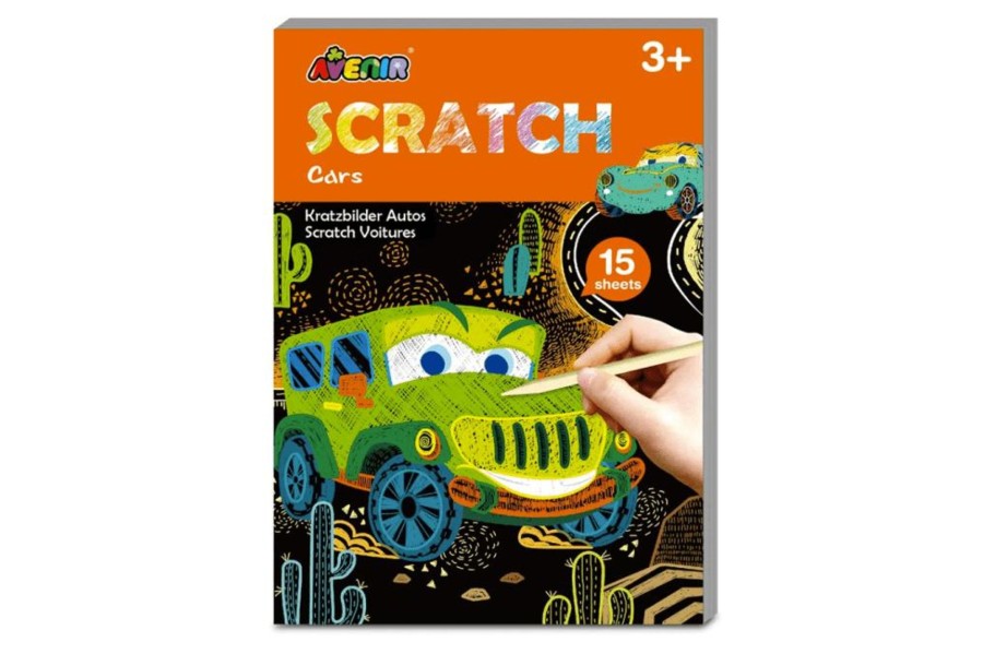 Toys Playwell | Mini Scratch Books (Various Styles)