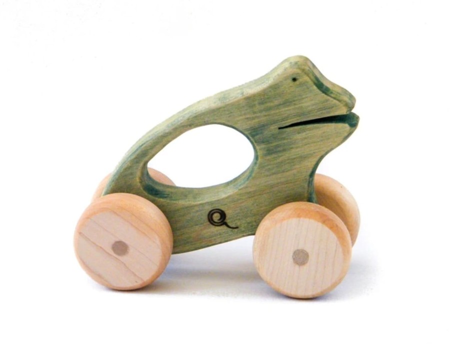 Toys Le Trusquin Boutique a Bois | Push Frog