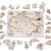 Toys Toy Makers of Lunenburg | Wooden Map Of Canada Puzzle