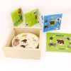 Montessori Materials Playwell | Animal Species Puzzles By Beleduc (Includes 9 Puzzles)