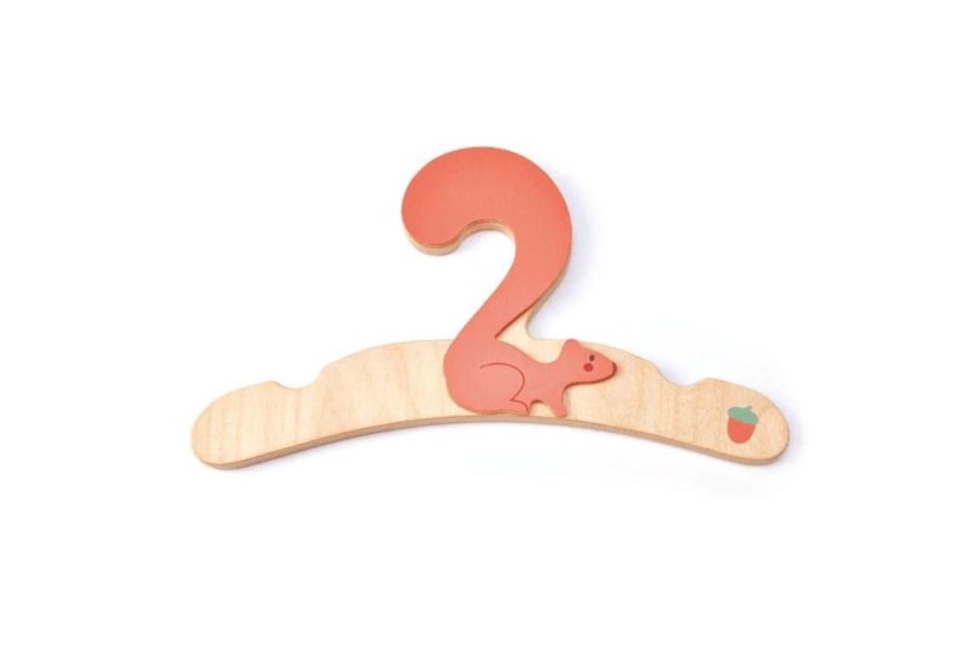 Montessori Furniture Tender Leaf | Wooden Squirrel Hangers For Kids