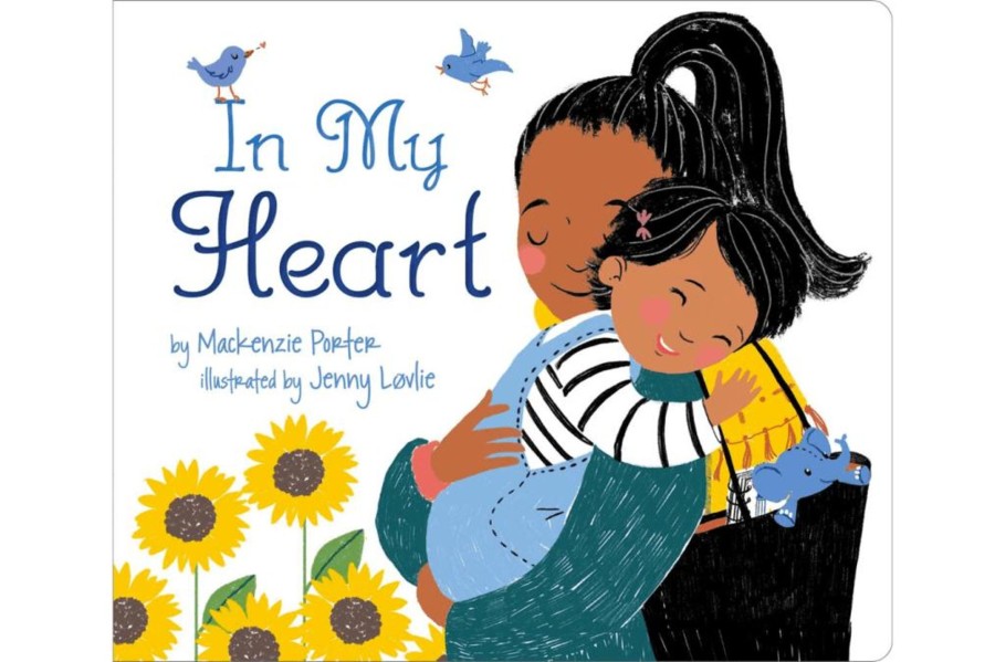 Montessori Materials Simon and Schuster | In My Heart By Mackenzie Porter [Board Book]