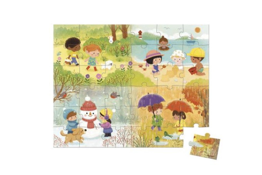 Toys Pierre Belvediere | Seasons Puzzle (36 Pieces)