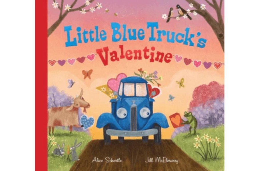 Valentine'S Day Books & Gifts Harper Collins | Little Blue Truck Valentine