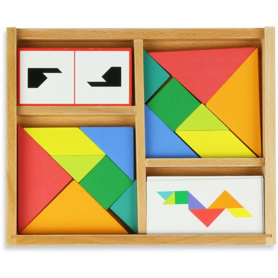 Toys Fire the Imagination | Tangram Battle Game By Vilac