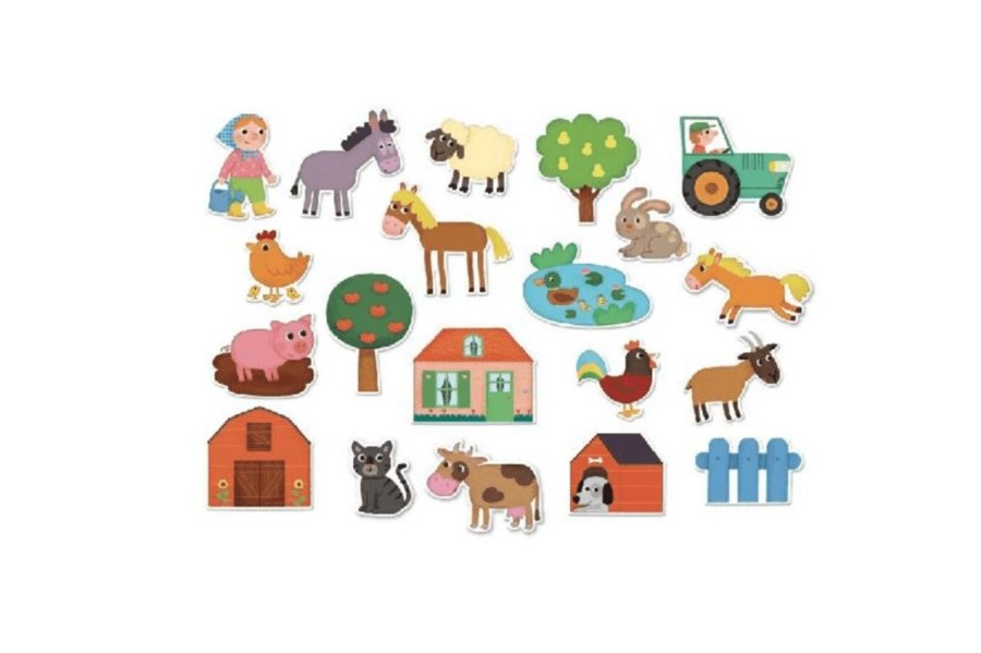 Montessori Materials Fire the Imagination | Farm Magnets By Vilac