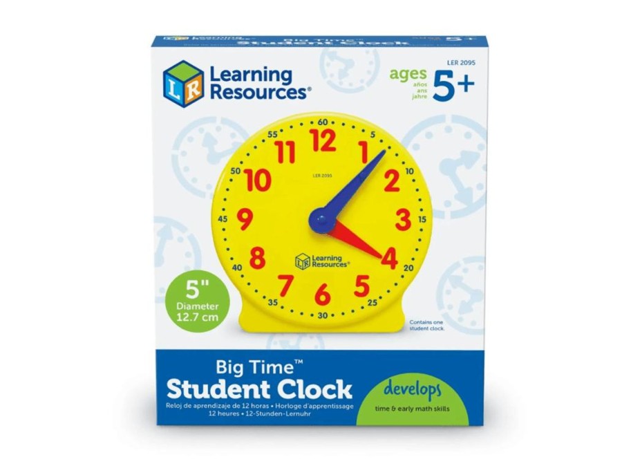 Montessori Materials Playwell | Big Time Student Clock (5" Diameter)