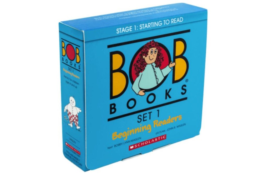 Books Scholastic | Bob Books Set 1: Beginning Readers [Stage 1: Starting To Read]