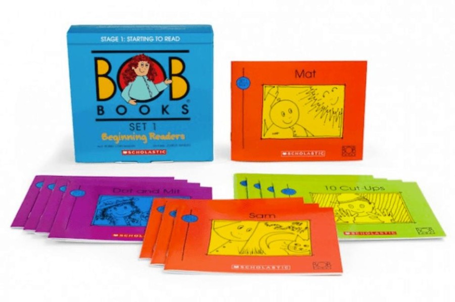 Books Scholastic | Bob Books Set 1: Beginning Readers [Stage 1: Starting To Read]