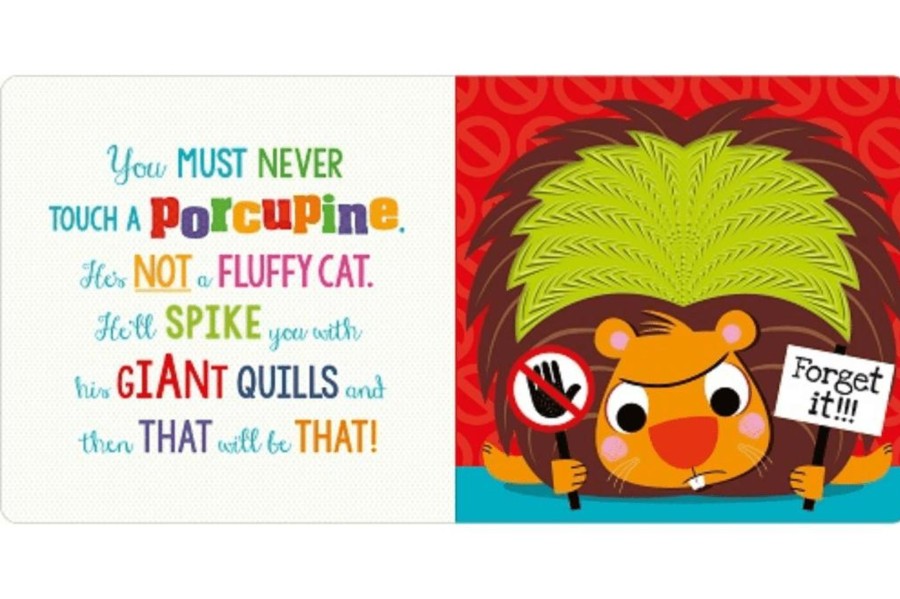 Books Fire the imagination | Never Touch A Porcupine!