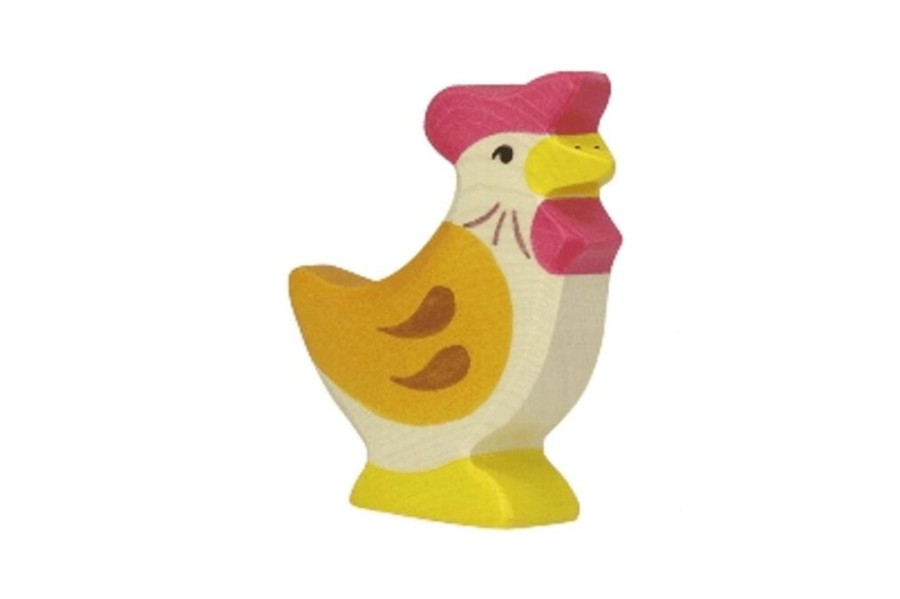 Toys Eco Parade | Holztiger Hen (Standing)