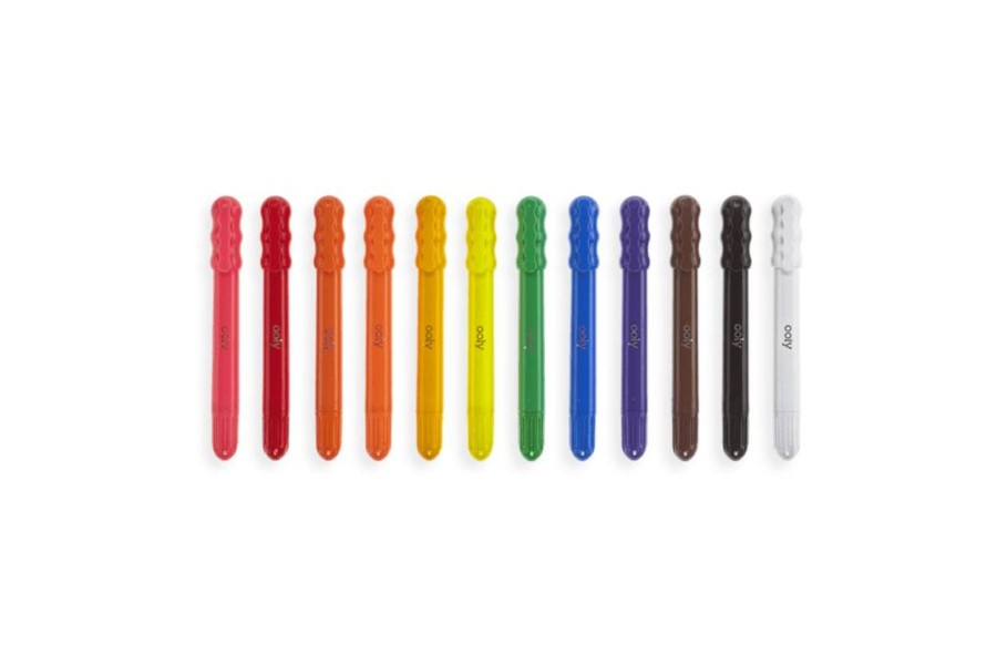 Toys Ooly | Rainy Dayz Gel Crayons (Set Of 12) By Ooly