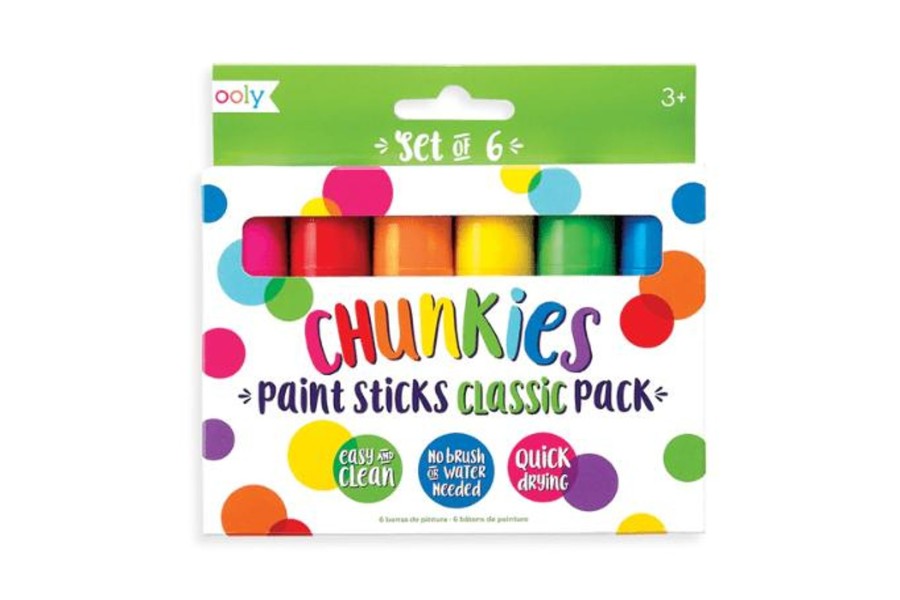 Toys Ooly | Chunkies Paint Sticks (Set Of 6)