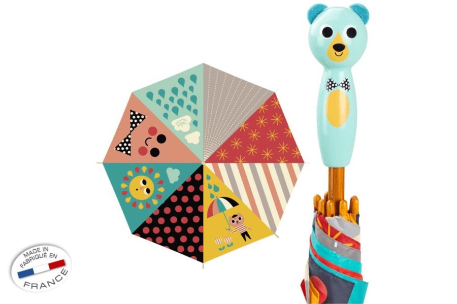 Toys Fire the Imagination | Umbrella Bear With Artwork By Ingela P. Arrhenius