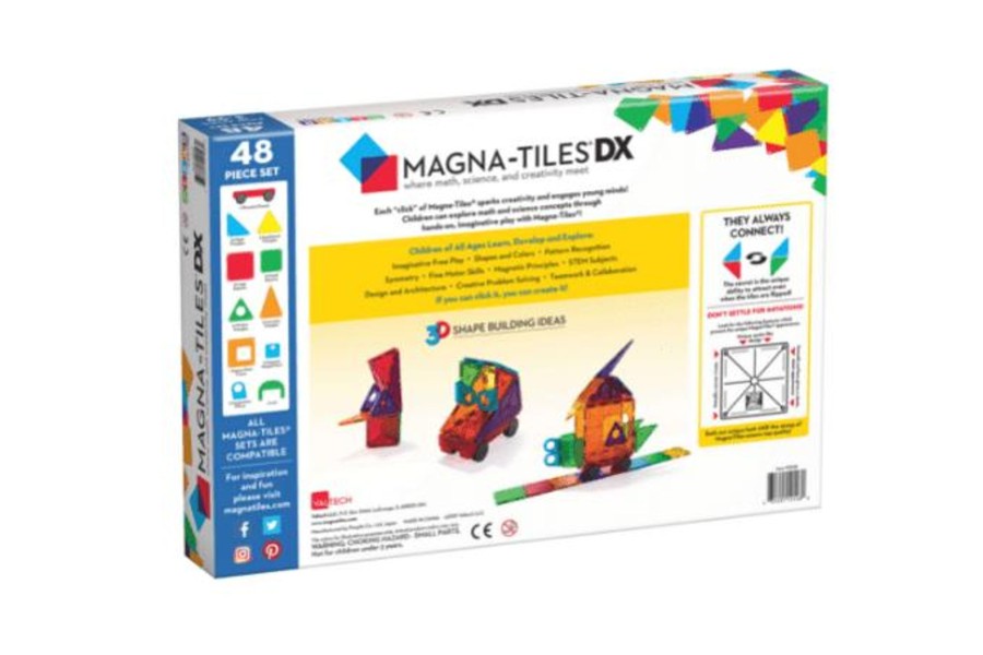 Toys Valtech Magna Tiles | Magna-Tiles® 48-Piece Set