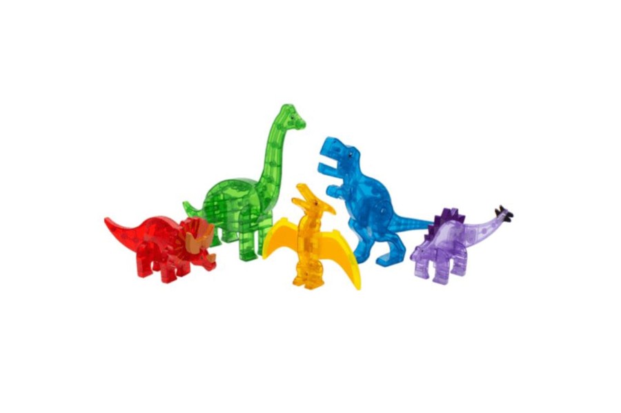 Toys Valtech Magna Tiles | Magna-Tiles® Dinos 5-Piece Set