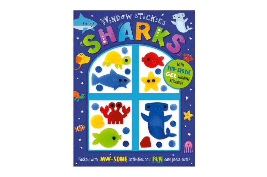 Toys Fire the Imagination | Window Stickies: Sharks