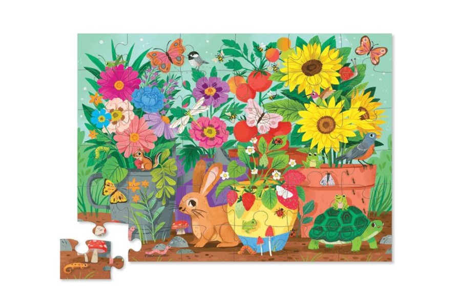 Montessori Materials Crocodile Creek | Crocodile Creek Garden Friends Puzzle