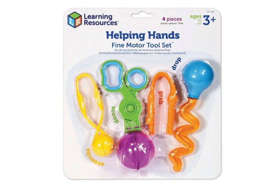 Montessori Materials Playwell | Helping Hands Fine Motor Tool Set