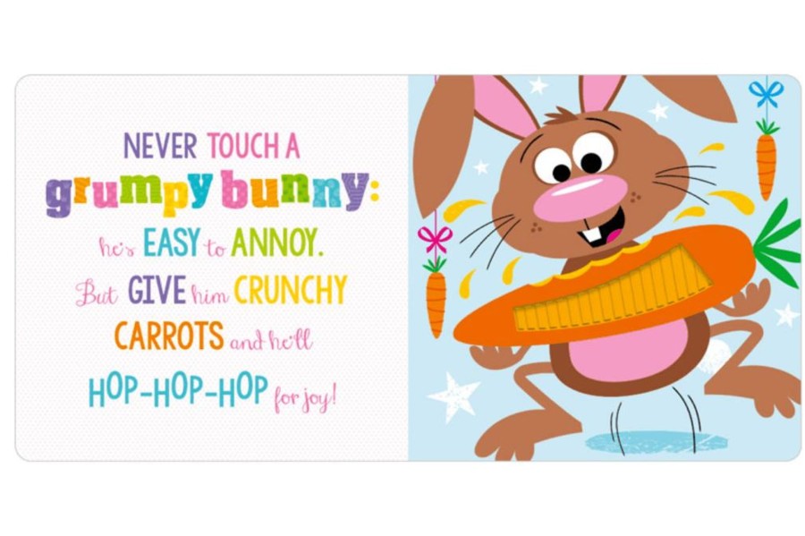 Toys Fire the imagination | Never Touch A Grumpy Bunny! Board Book