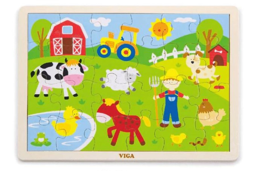 Montessori Materials Pierre Belvediere | 24 Piece Puzzles By Viga