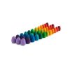 Toys Fire the Imagination | Grapat Mandala Rainbow Eggs - 36 Pcs