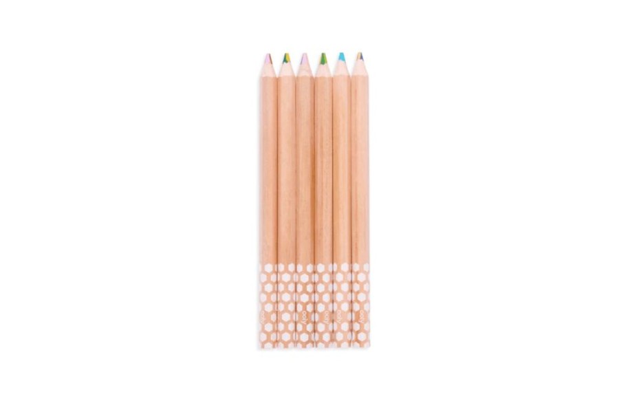 Toys Ooly | Kaleidoscope Multi-Coloured Pencils (Set Of 6)