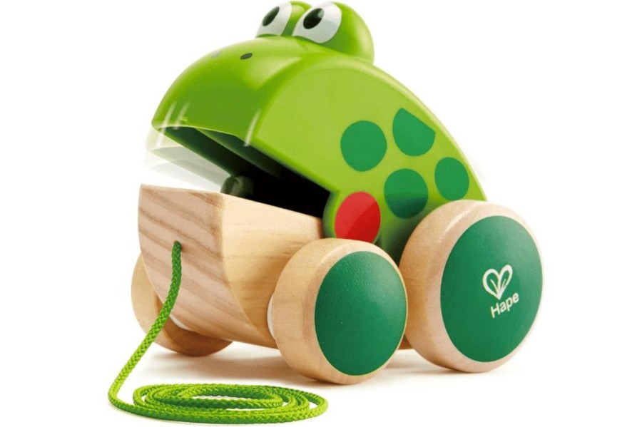 Toys Playwell | Hape Pull-Along Frog