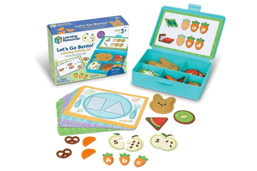 Montessori Materials Playwell | Let'S Go Bento - Learning Activity Set