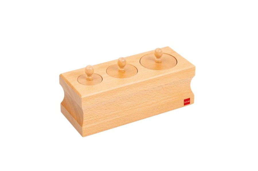 Montessori Materials Tout About Toys | Montessori Infant Toddler Cylinder Block (No. 1)