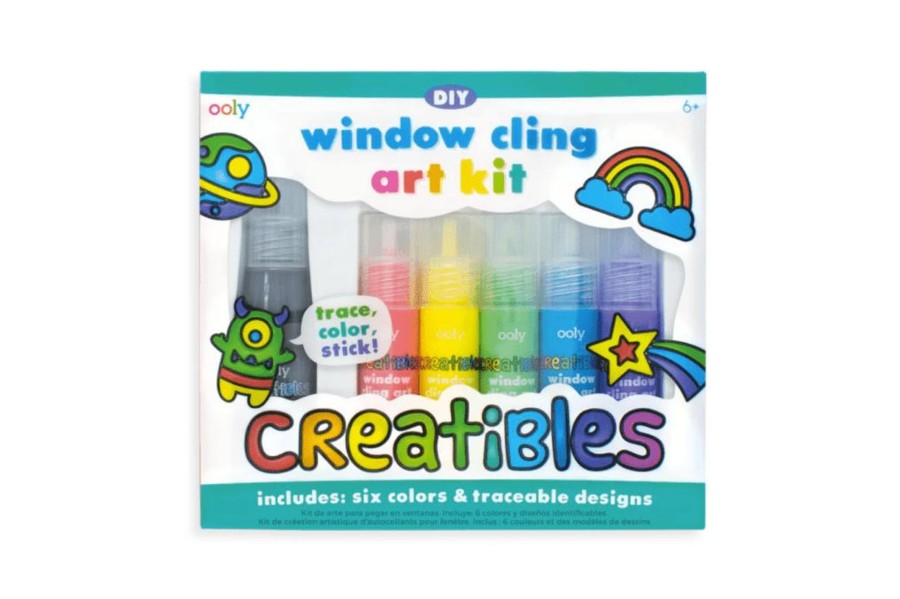 Toys Ooly | Creatibles D.I.Y. Window Cling Art Kit By Ooly