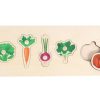 Toys Playwell | Vegetables Knob Puzzle (5 Piece)