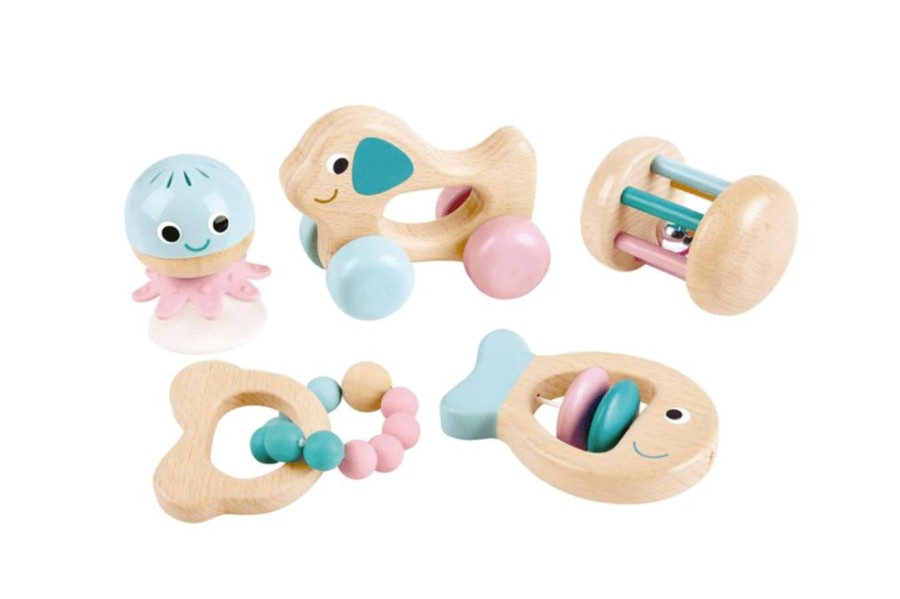 Toys Playwell | Hape Infant Instrument And Sensory Toy Set