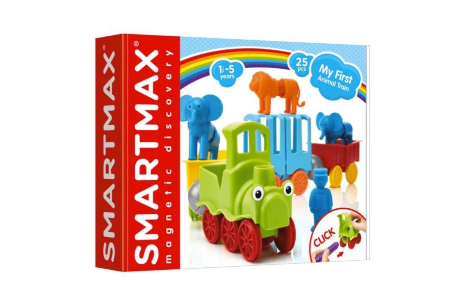 Toys Pierre Belvediere | Smartmax My First Animal Train - 22Pcs