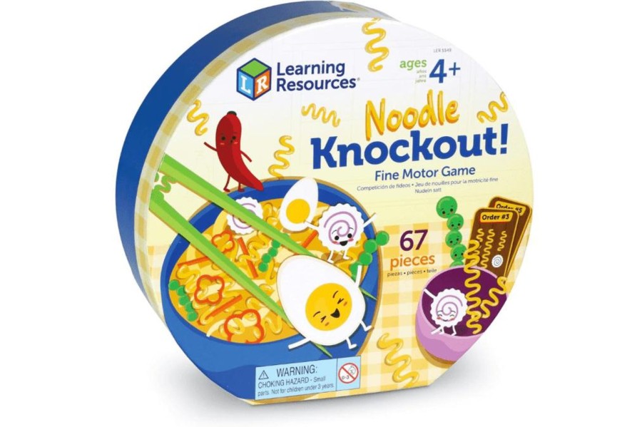 Toys Playwell | Noodle Knockout - Ramen Fine Motor Game