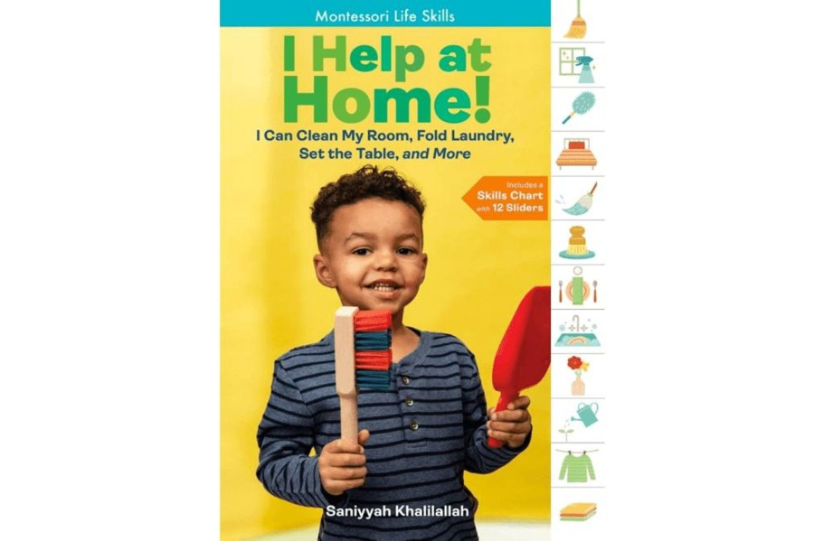 Books Hachette Book Group | I Help At Home!: I Can Clean My Room, Fold Laundry, Set The Table, And More: Montessori Life Skills