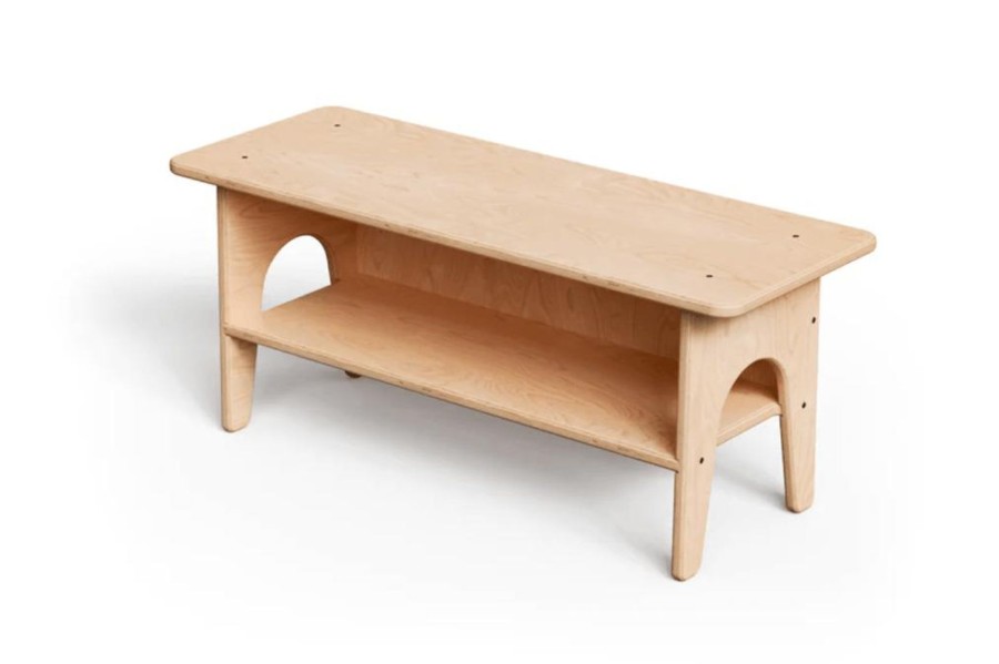 Montessori Materials All Circles | Children'S Front Entryway Bench With Shoe Storage