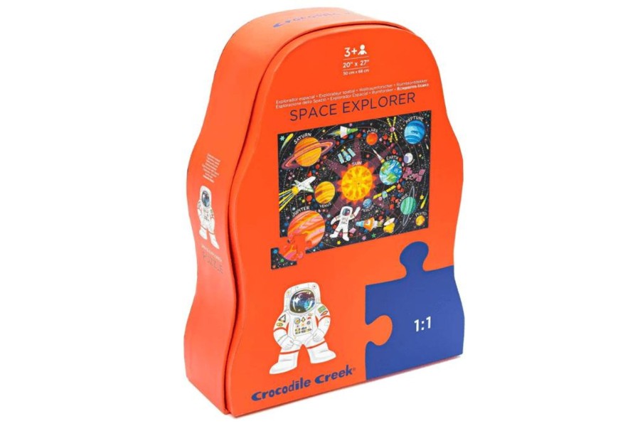 Toys Crocodile Creek | Crocodile Creek Space Explorer Puzzle (36 Pieces, Ages 3-6)