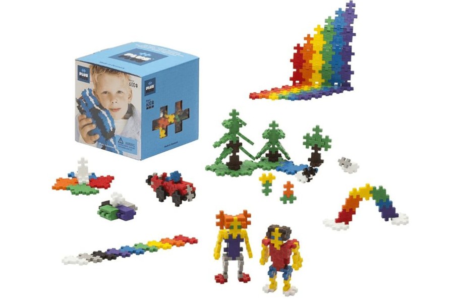 Toys Pierre Belvediere | Plus-Plus Basic Colour Mix - 600 Pcs