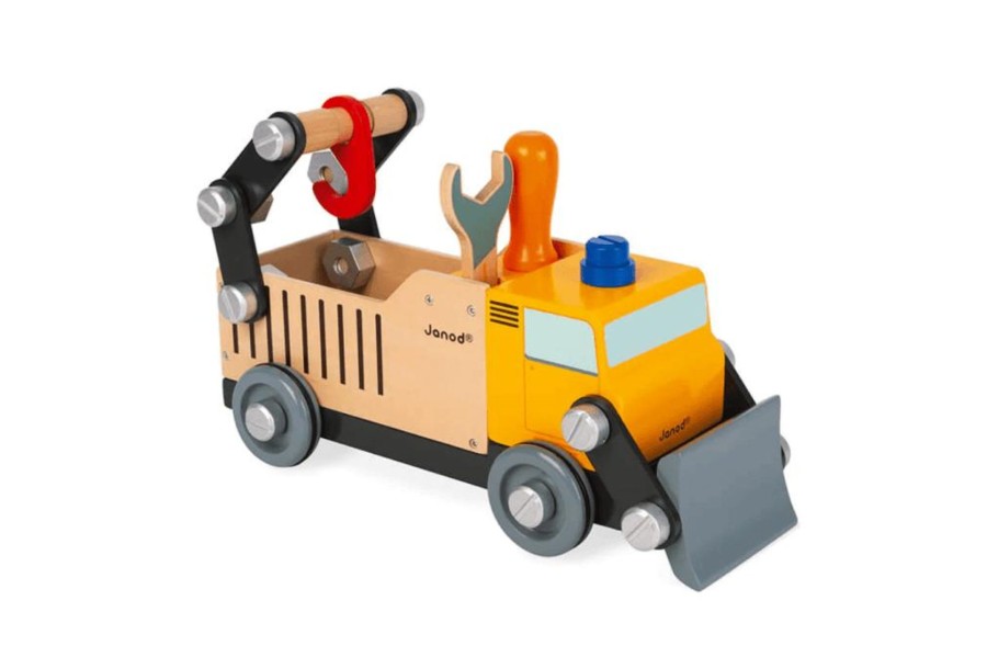 Toys Pierre Belvediere | Brico'Kids Wooden Builder'S Truck