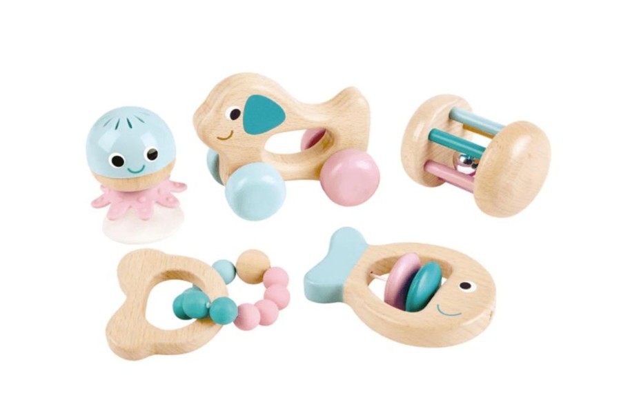 Montessori Materials Playwell | Hape Infant Instrument And Sensory Toy Set