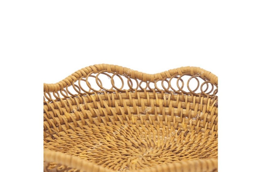 Montessori Materials MVITA | Rattan Flower-Shaped Basket